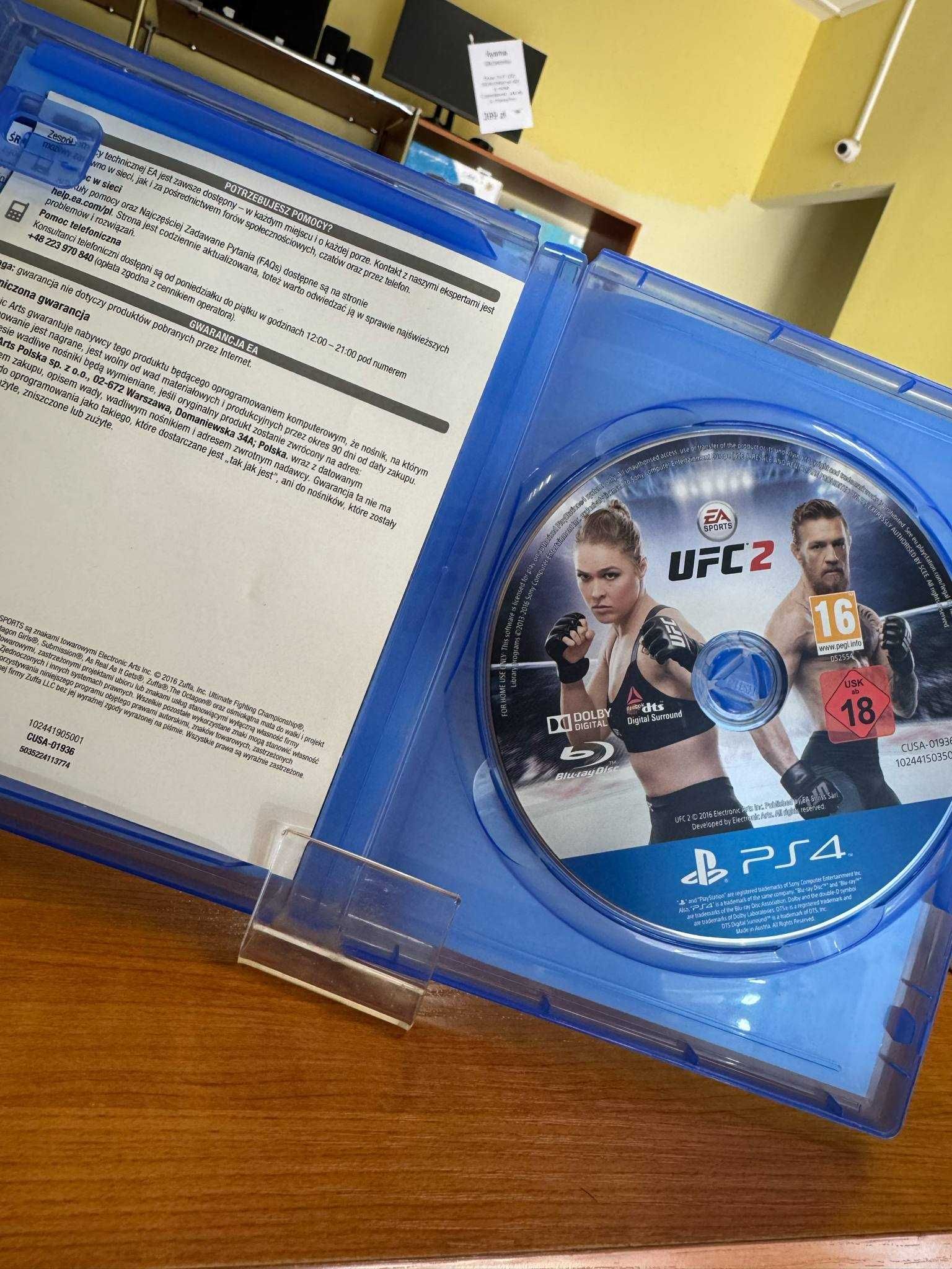 Gra EA Sports UFC 2 na PlayStation 4