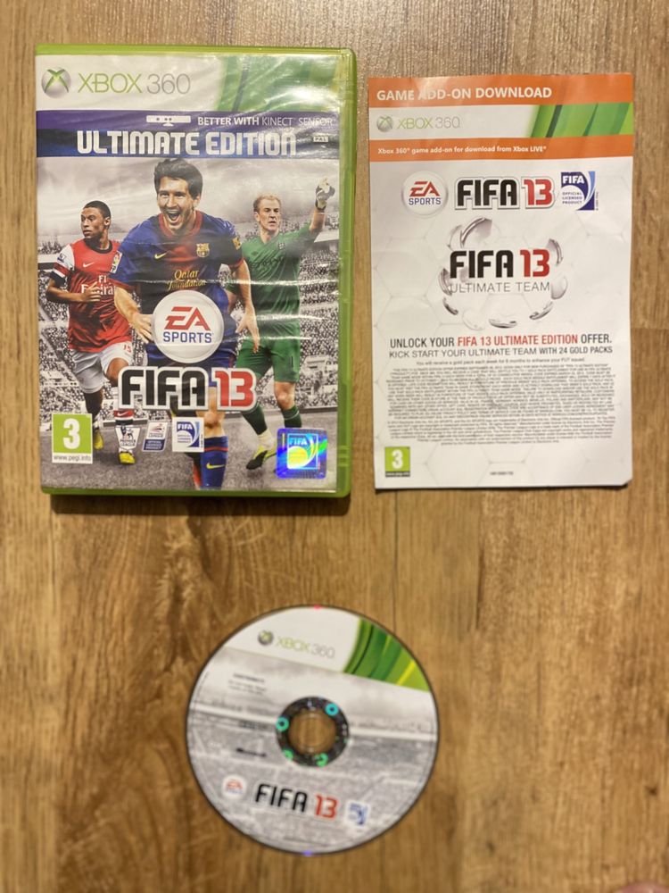 Jogo Xbox 360 Fifa 13 ultimate edition