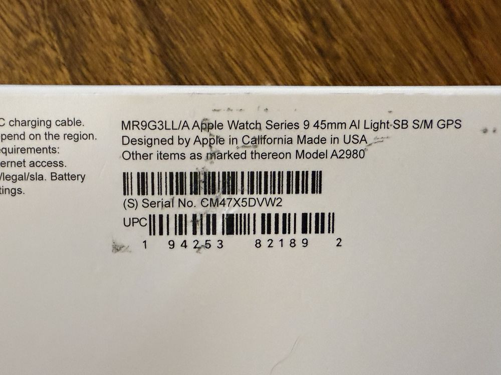Продам Appel watch 9 новые