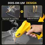 *NOVA* Máquina de soldar plásticos profissional +200 Grampos
