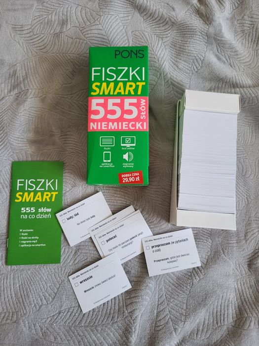 PONS. Fiszki smart niemiecki. 555 słów