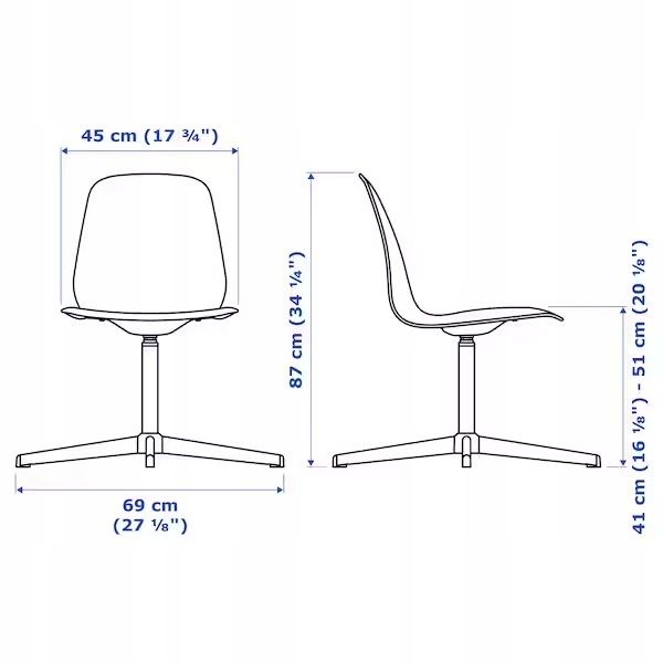 Krzeslo Ikea Leifarne