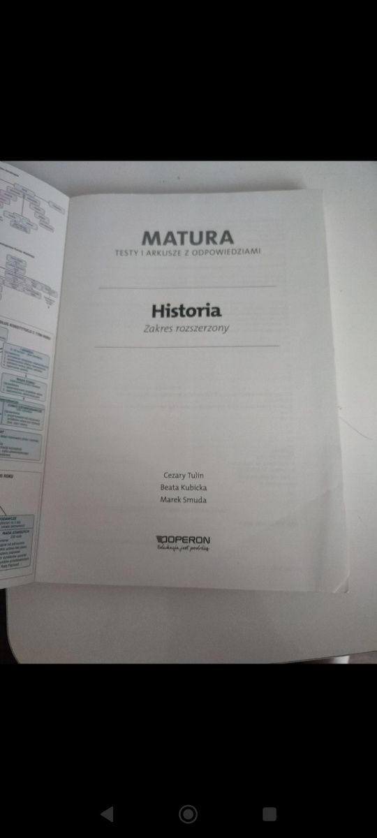 Matura-testy i arkusze Historia Operon