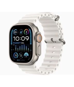 Ідеальні Apple Watch Ultra Titanium Case with White Ocean Band