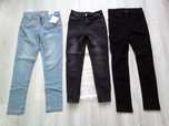 Spodnie damskie jeans 3 pary, 5 zł sztuka