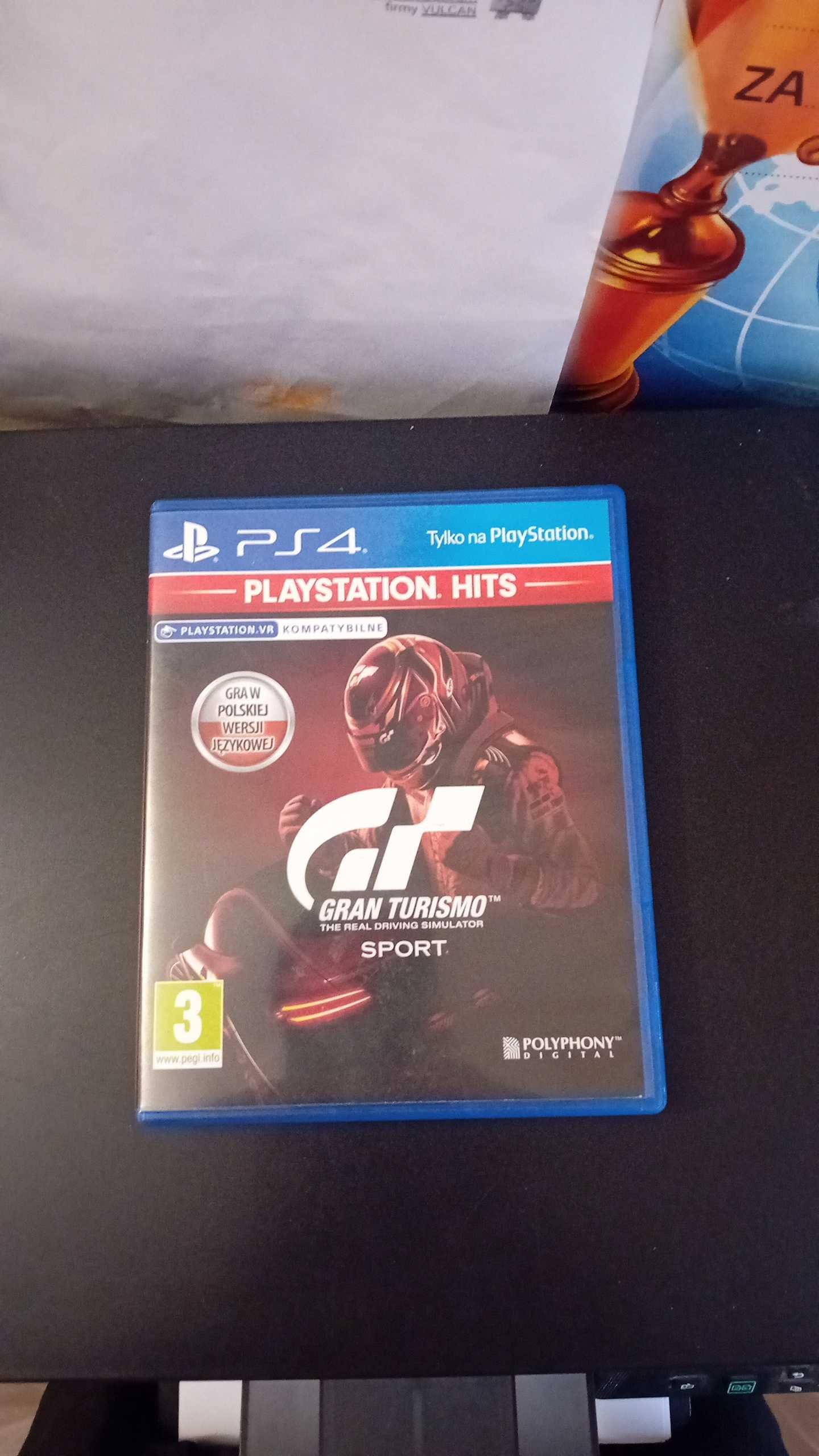 gra na ps4 (gran turismo sport)