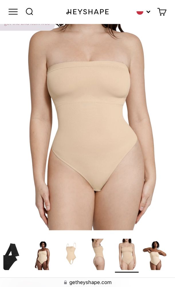 Nowe modelujące body Heyshape – rozmiar S – 2 kolory