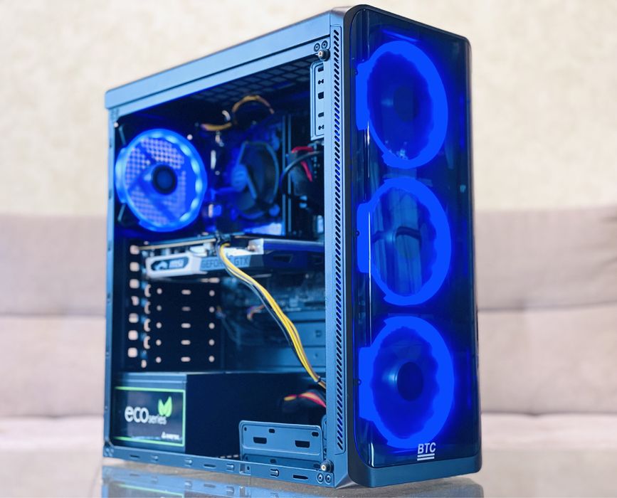 ПК / Core i5-11400F/4.4 Ghz/16 ГБ/SSD 512 ГБ/GTX 1050 Ti