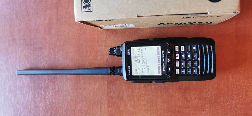 Skaner AOR AR-DV10 + klucz TETRA GSSI