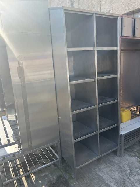 Regał ze stali kwasoodpornej