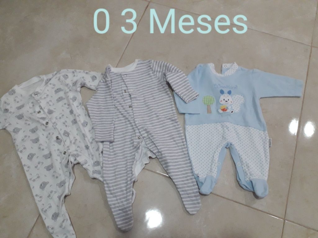 Pijamas bebe 0 3 Meses