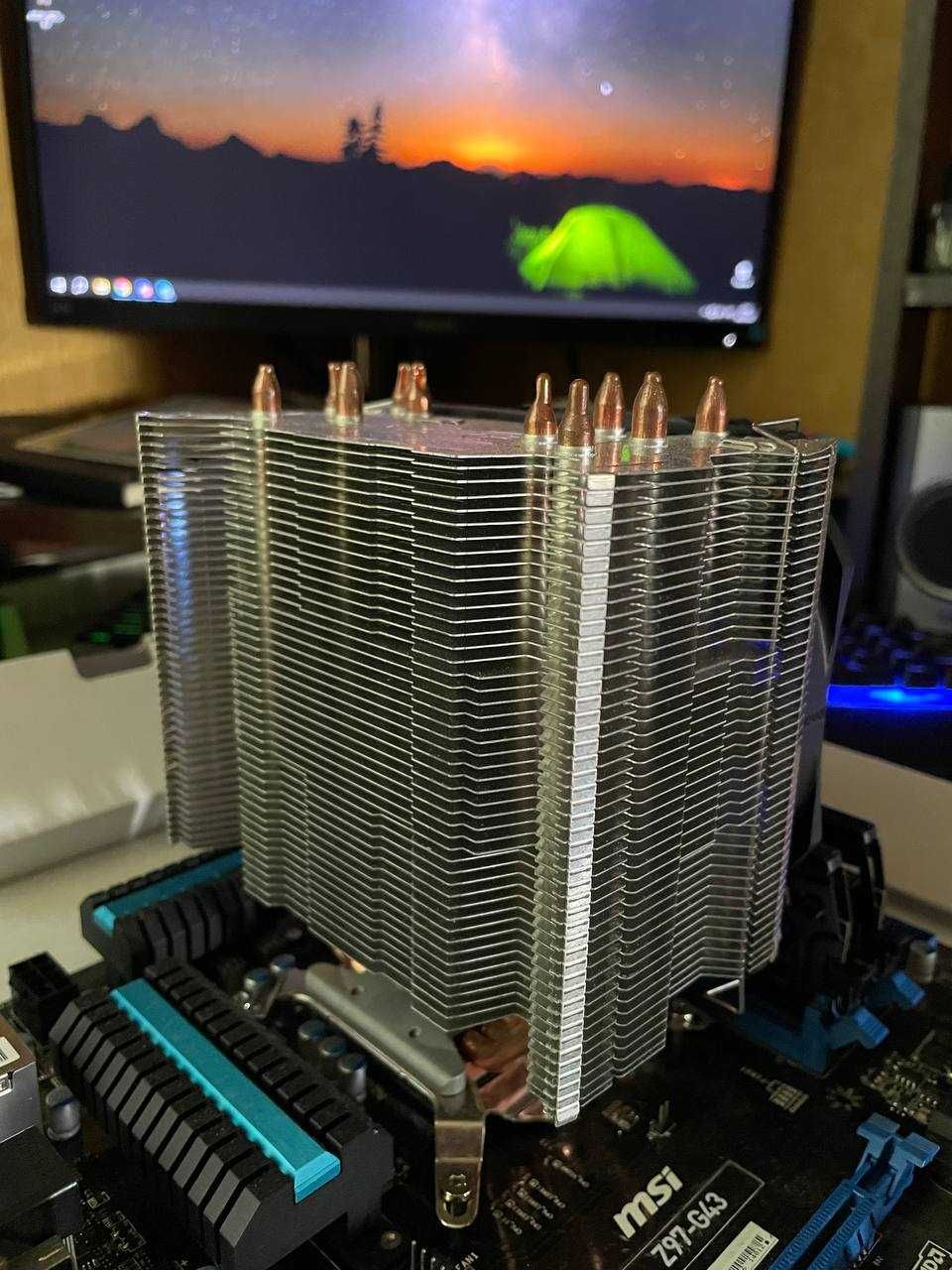 i5-4690k 3.50 ghz/16gb(2х8) DDR3/msi z97-g43/ кулер с башней