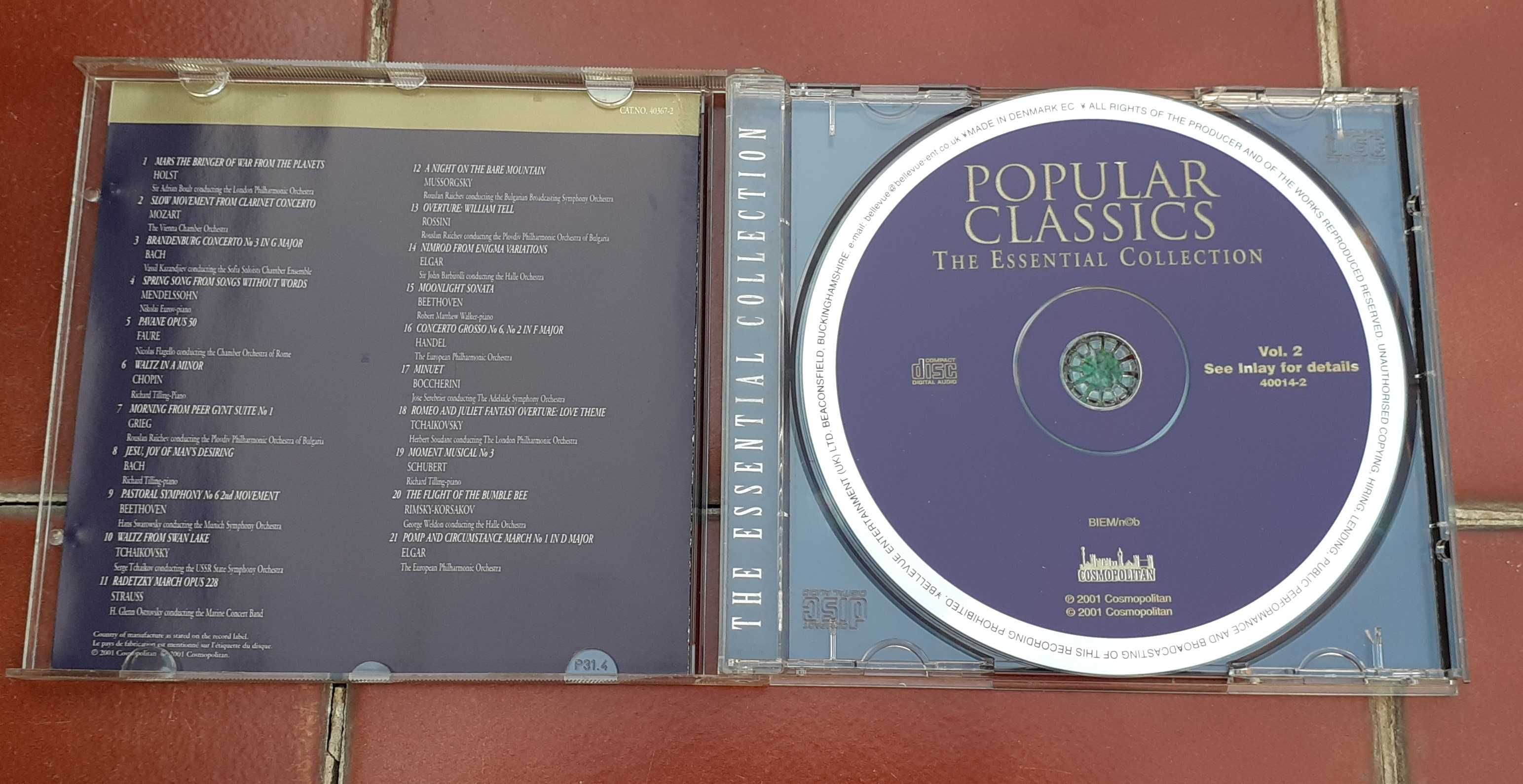 CDS - Popular Classic - The Essential Collection Vol 1 e 2