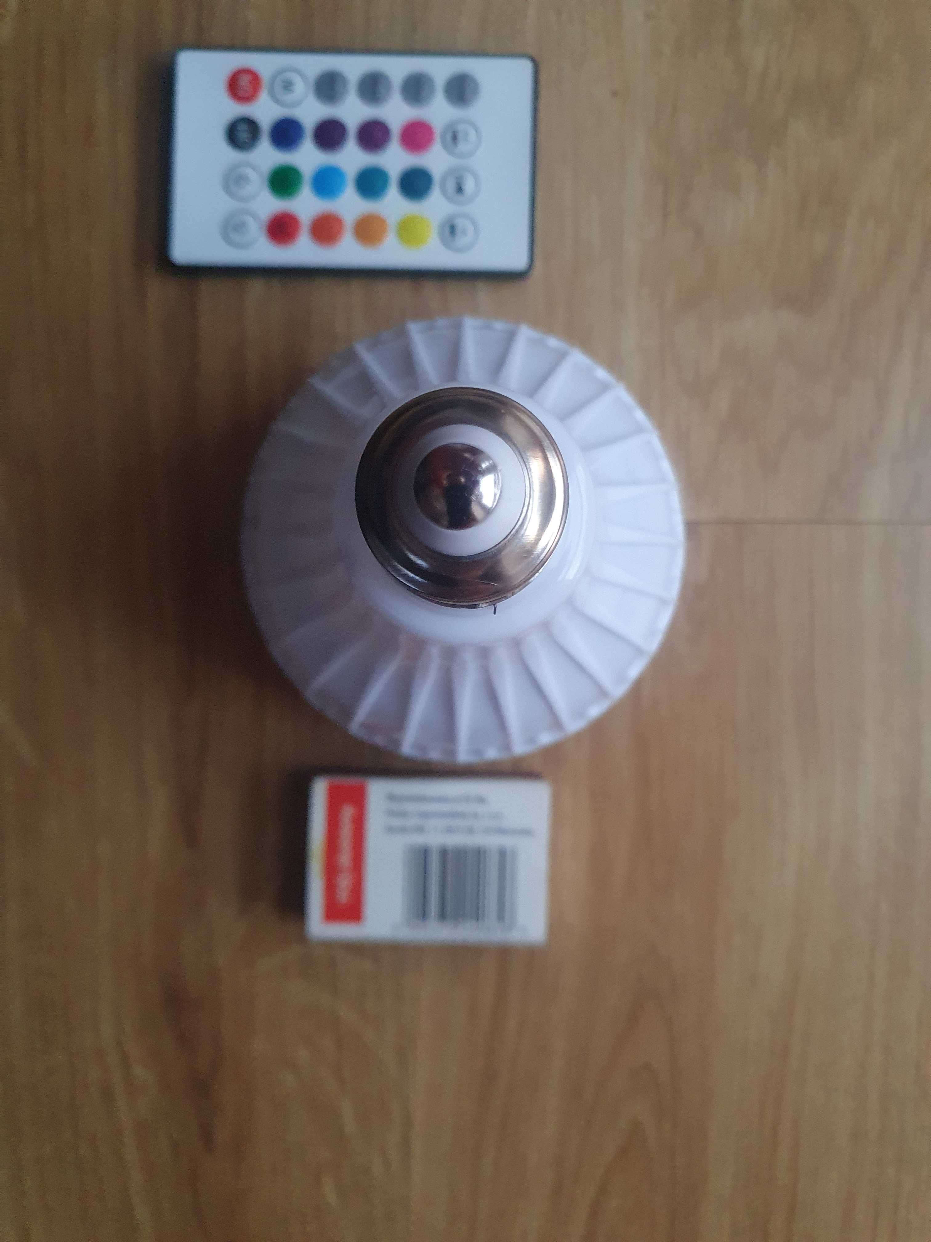 Głośnik lampa Bluetooth-zmienne oświetlenie, sterowany pilotem NOWY