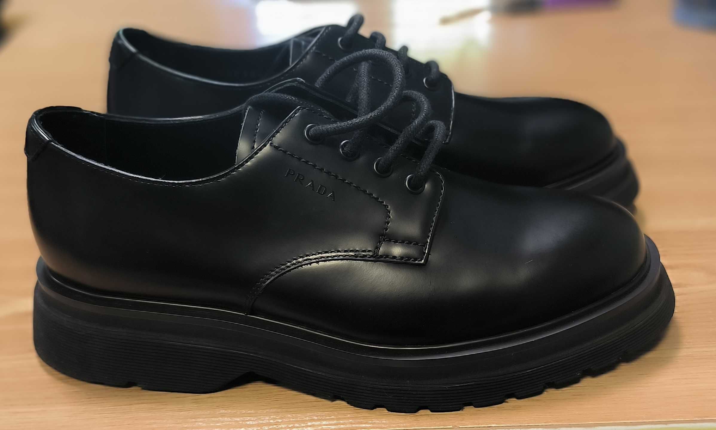 Prada Derby buty 40 nowe gucci versace martens