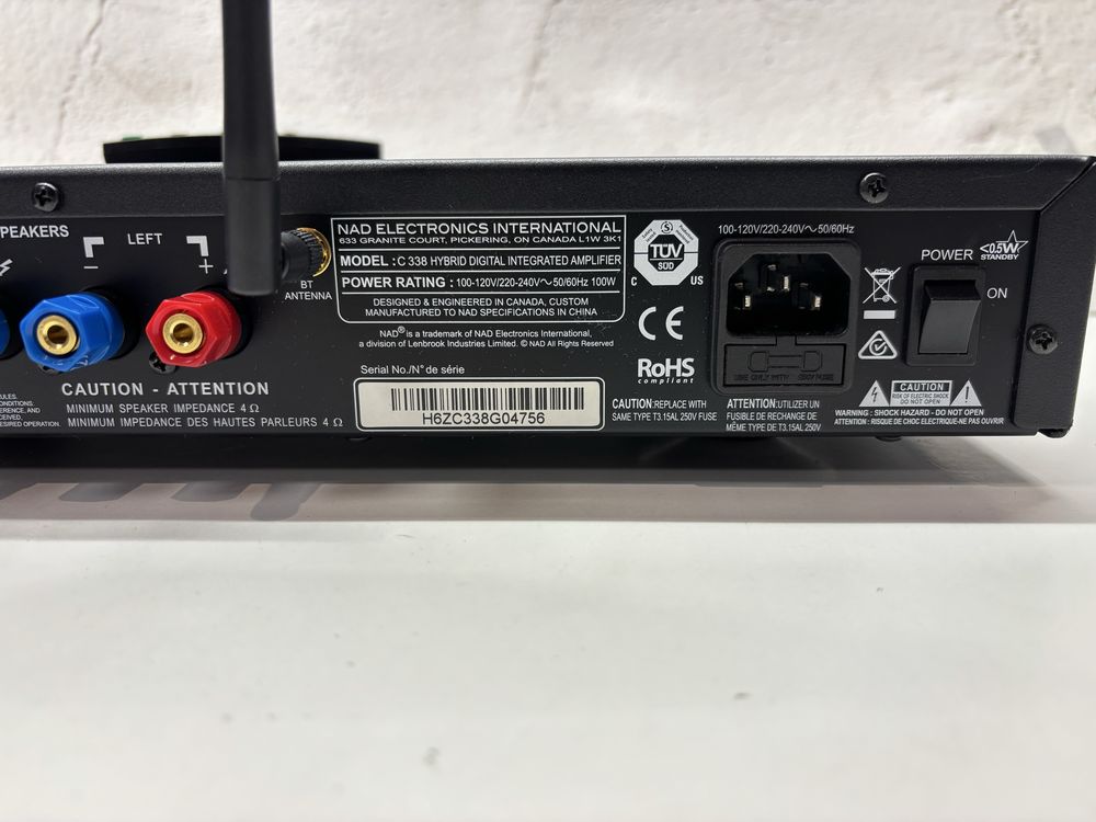 NAD C338 wzmacniacz stereo wifi/bluetoth