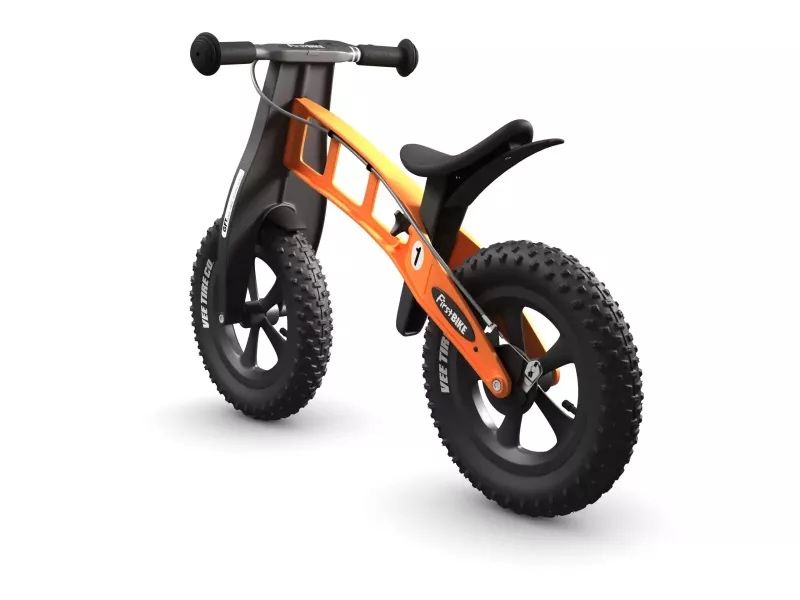 FirstBIKE FAT ORANGE + ski set