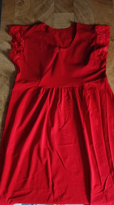 Koszula nocna ciążowa do karmienia