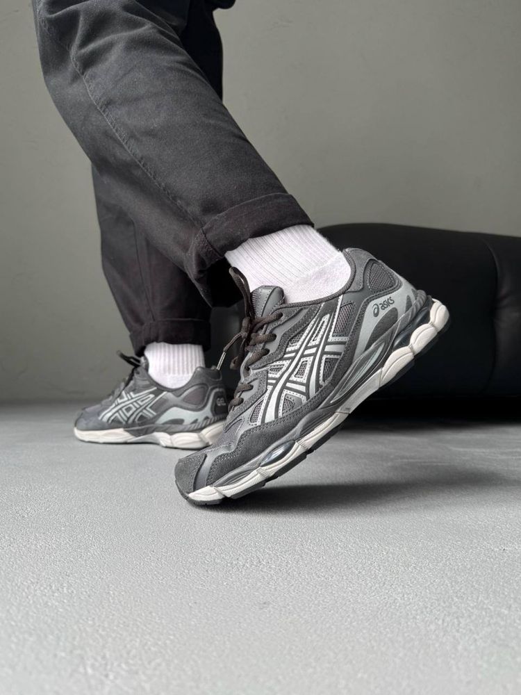 Кросівки Asics  Gel-Nyc Grey [ Без предоплати ]