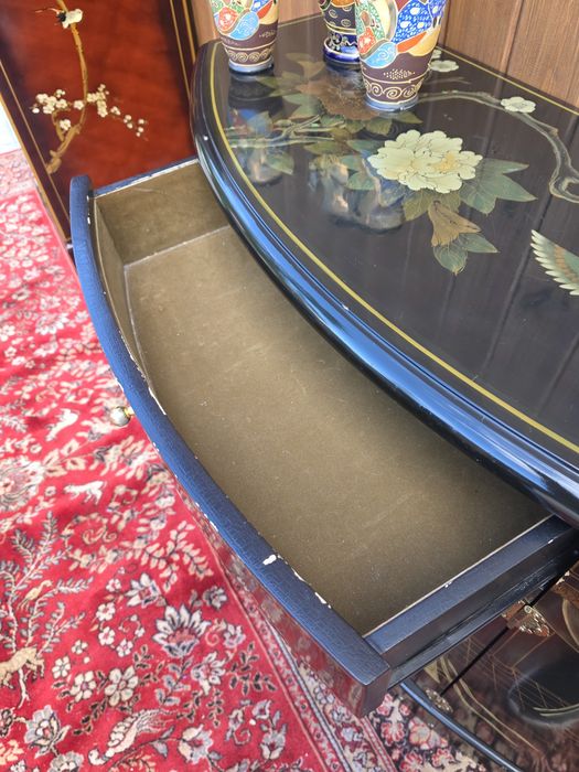 Chińska malowana komódka orientalna 100 cm #2037 Stylowy Węgrów