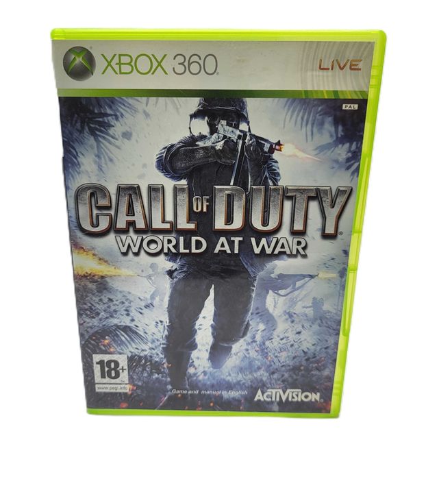 Call of Duty World At War Xbox 360 gra strzelanka FPS