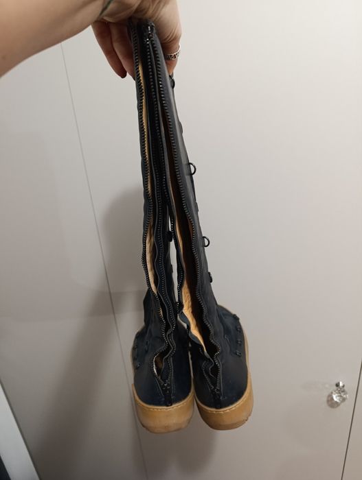 Кожаные сапоги НМ СРОЧНО! !