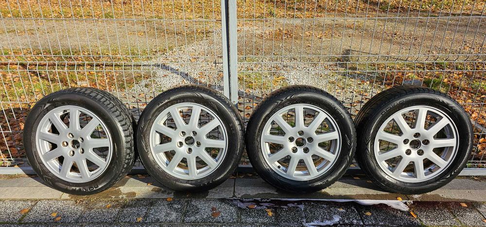 Koła Felgi aluminiowe Ford 16 cali 205/55 R16 5x108 opony Nokian