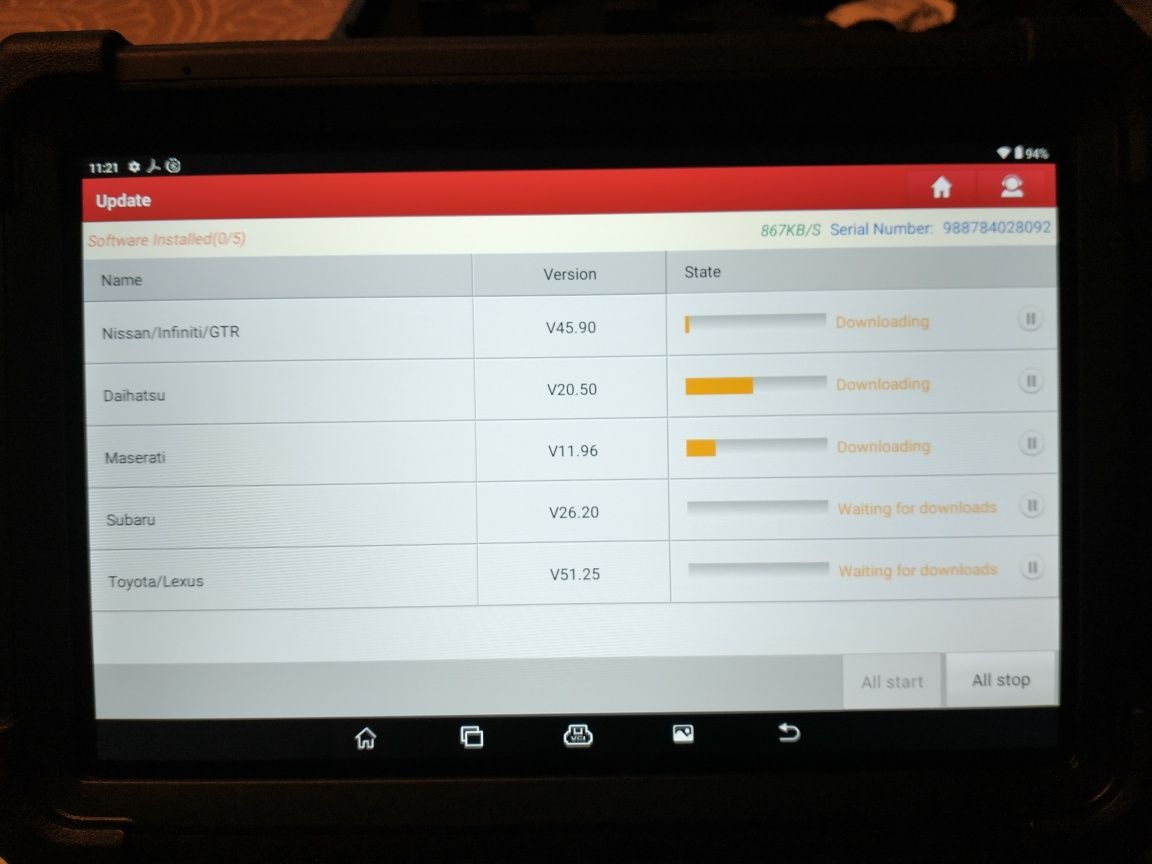 Tester Diagnostyczny Launch X431 PRO3 APEX