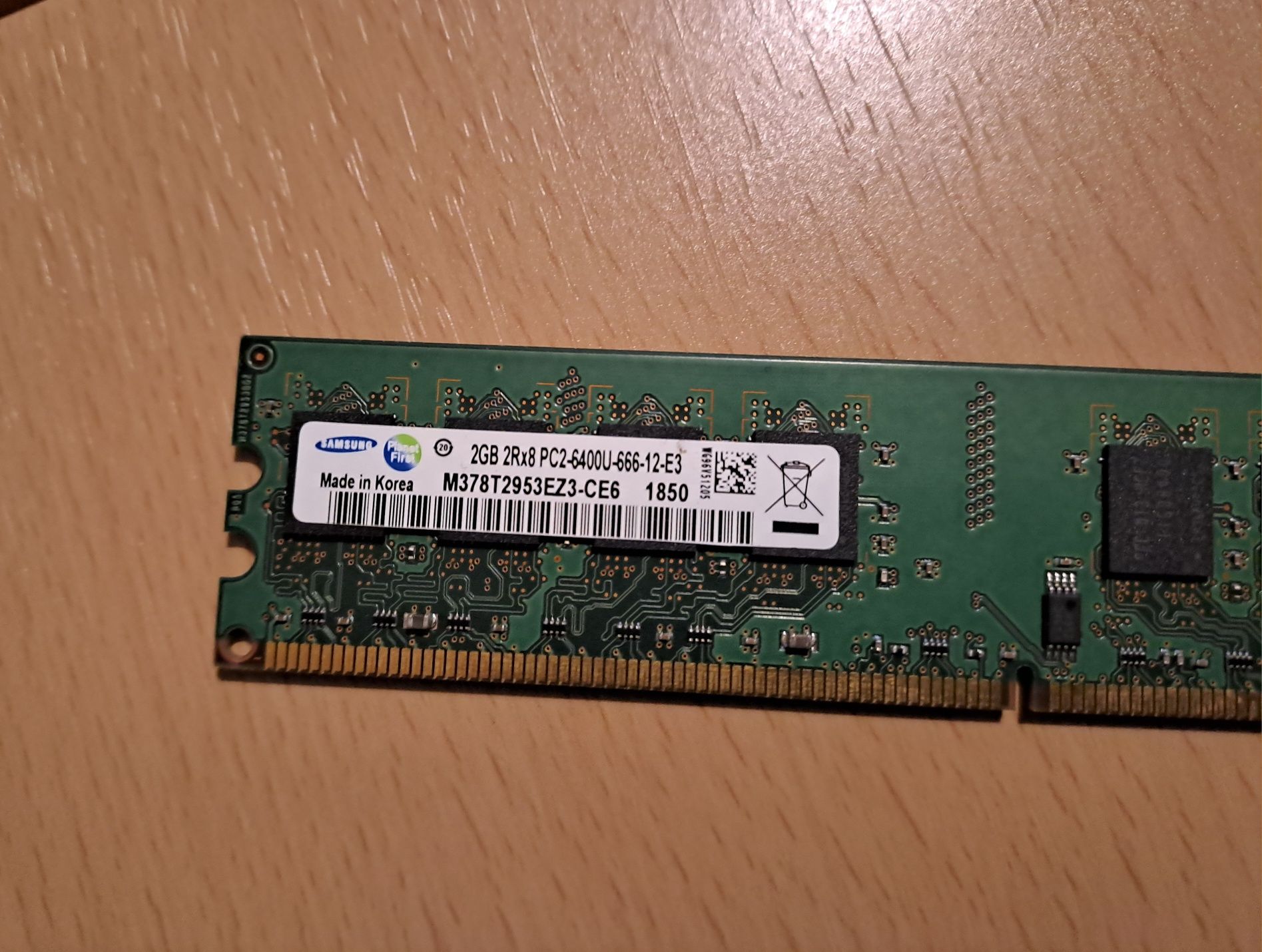 Samsung Memória ram 2gb ddr2