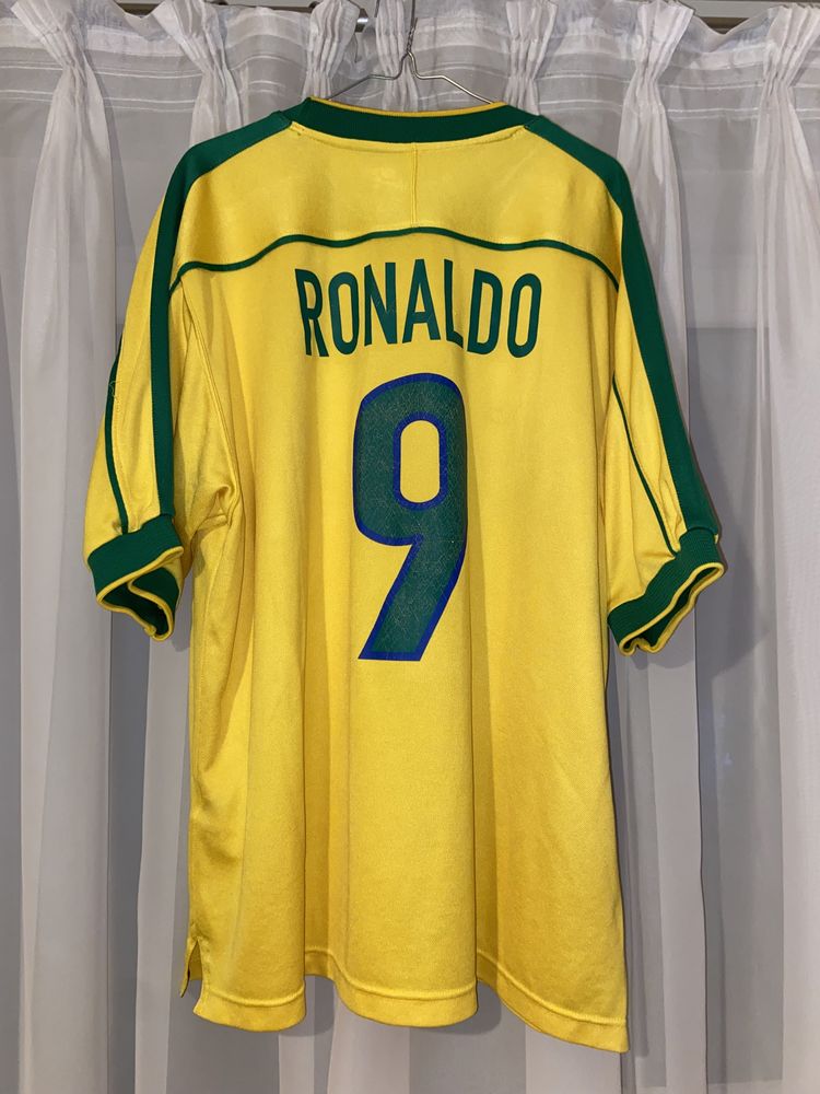 Kolekcjonerska koszulka piłkarska reprezentacji Brazylii Ronaldo 1998