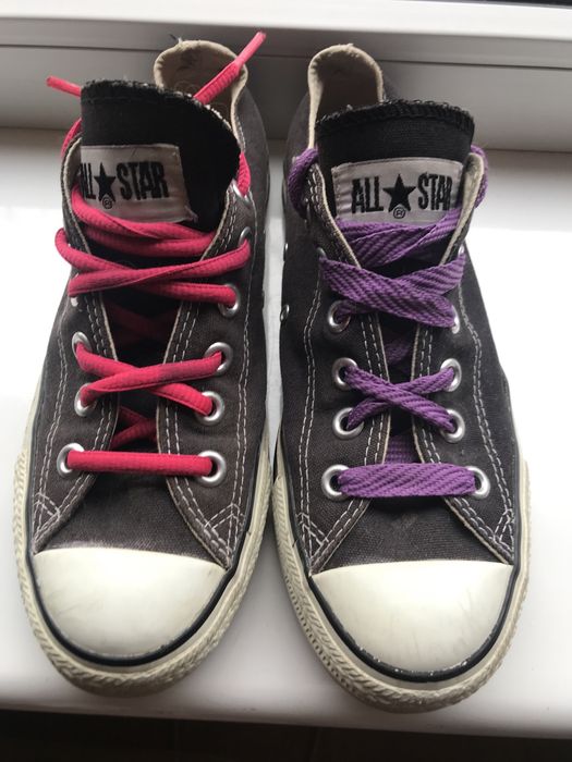Converse All Star trampki oryginał czarne rozm 37,5 tanio