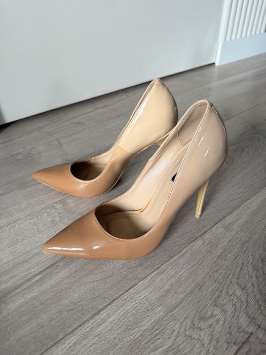 Szpilki ombre bezowe