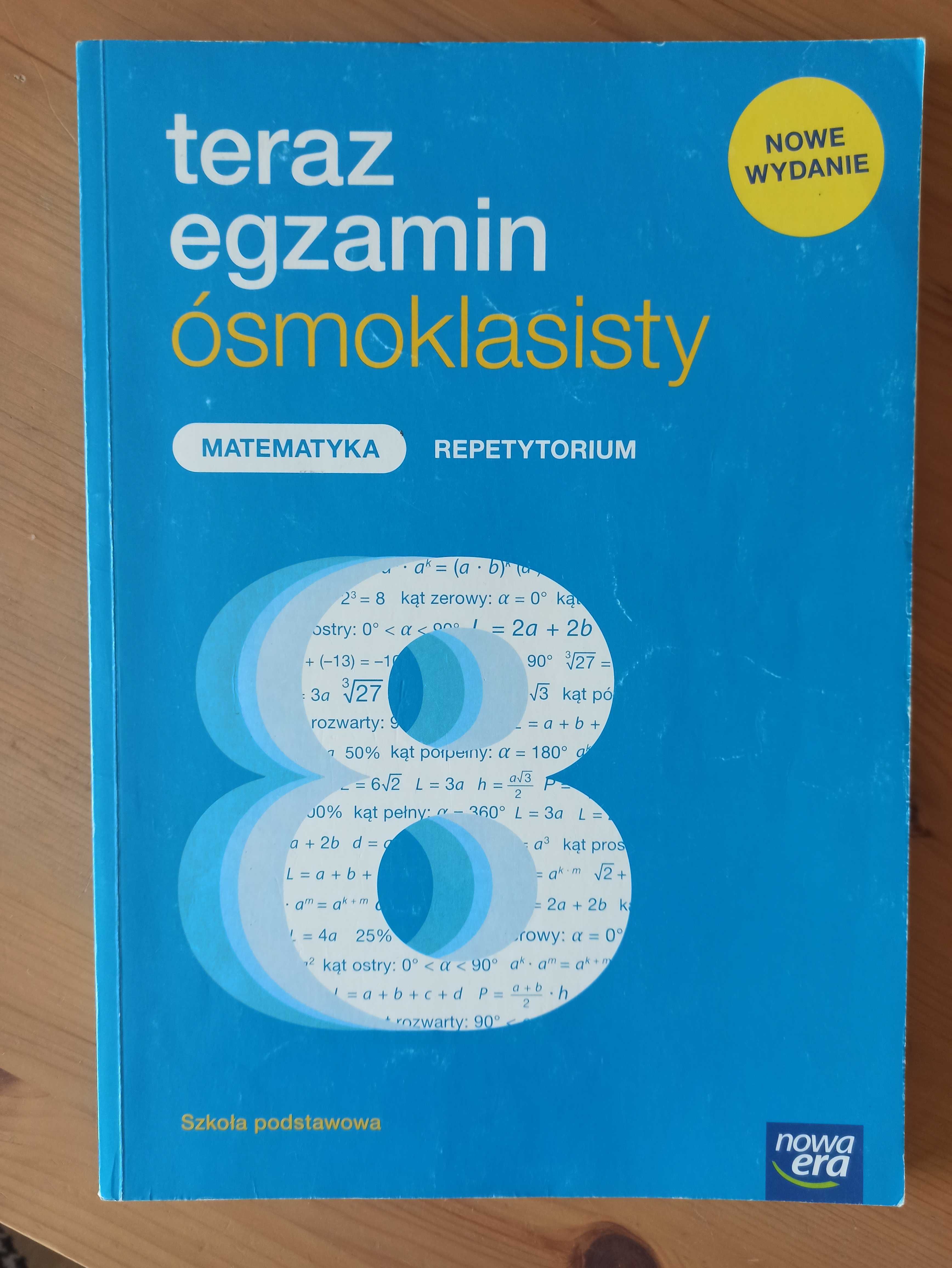 Repetytorium Teraz egzamin ósmoklasisty matematyka Nowa Era