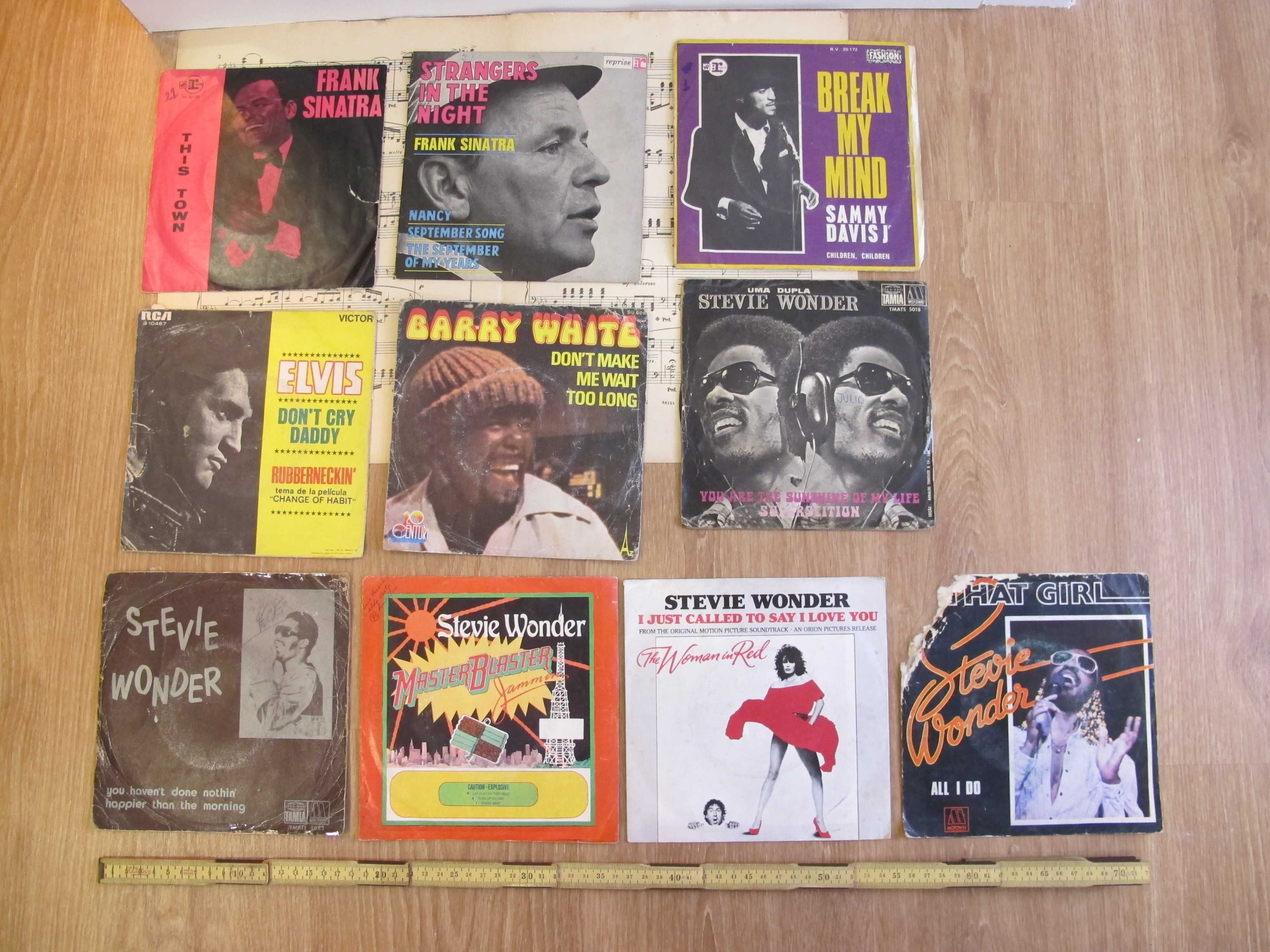 Lote Discos de Vinil Singles