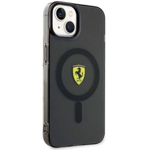 Etui Ferrari Translucent MagSafe dla iPhone 14 Plus / 15 Plus 6.7"