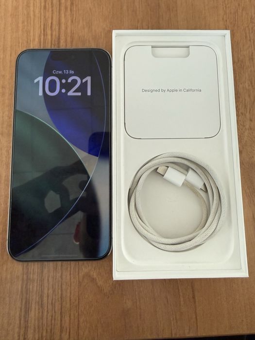 iPhone 15 pro max, 256gb, naturalny tytan