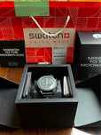 Swatch x Omega Bioceramic Moonswatch Mission To Moonphase Snoopy Black