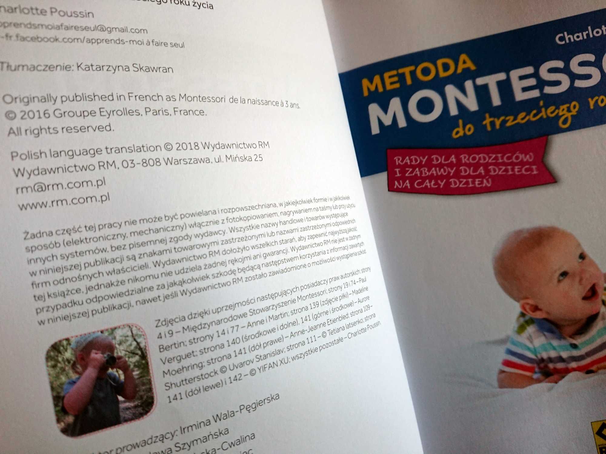 Metoda Montessori. Do trzeciego roku życia - Charlotte Poussin