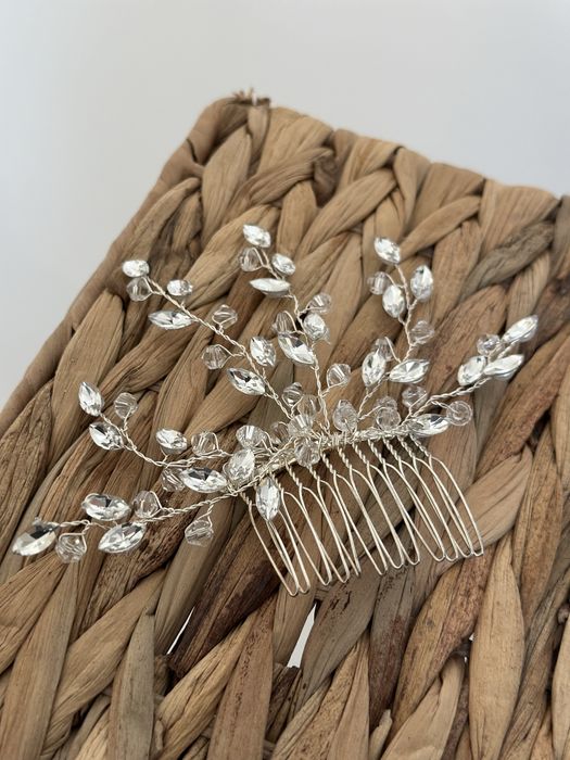 Grzebyk do włosów, spinka do włosów na ślub