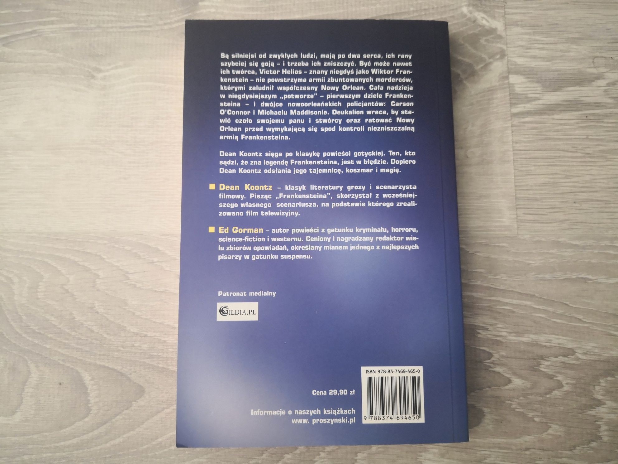 Frankenstein Deana Koontza : Miasto nocy (Dean Koontz i Ed Gorman)