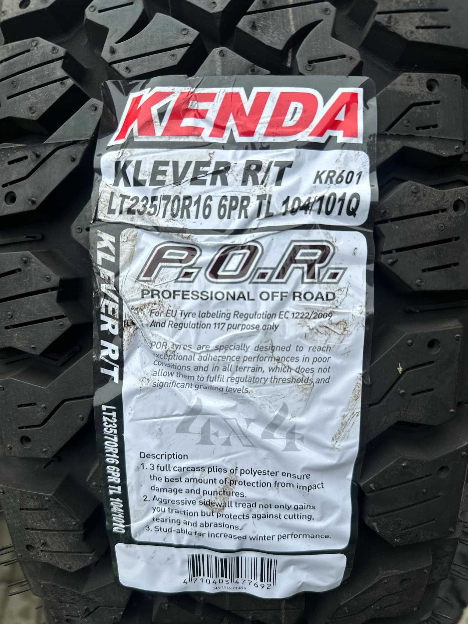 NOWE opony terenowe 235/70R16 Kenda Klever R/T KR601 4x4 offroad
