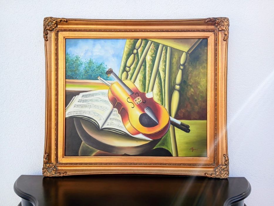 Quadro com moldura