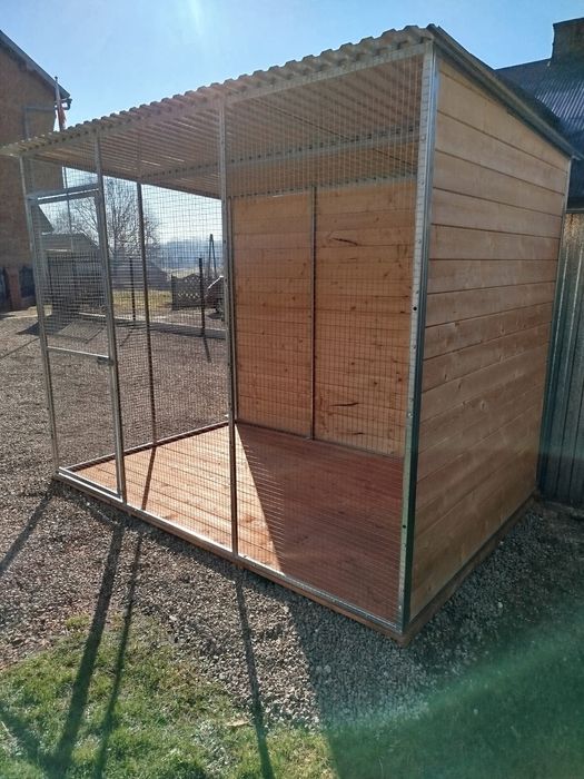 Woliera dla ptaków kota kojec klatka 3x2 każdy wymiar