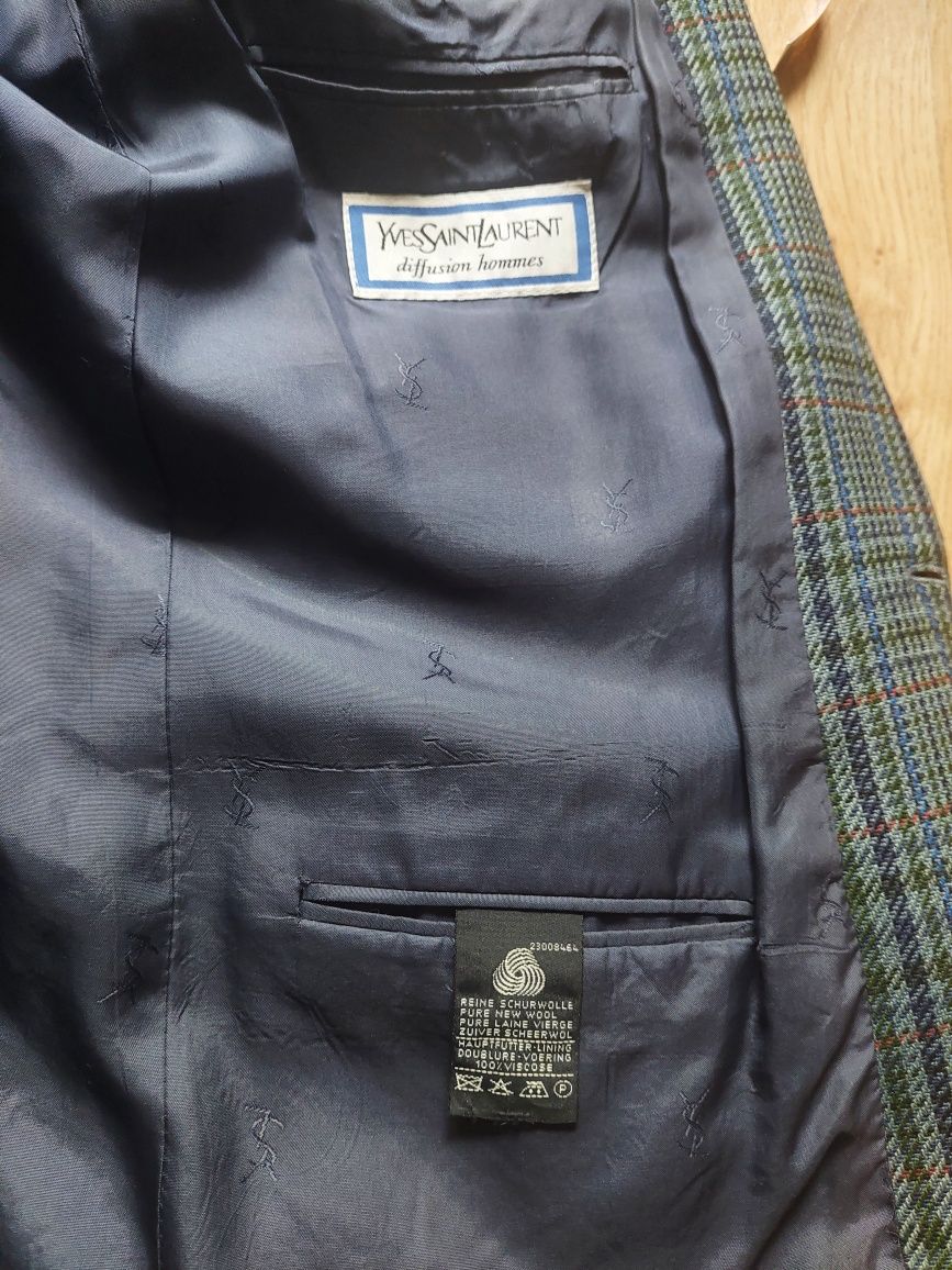 Męska marynarka YvesSaintLaurent vintage