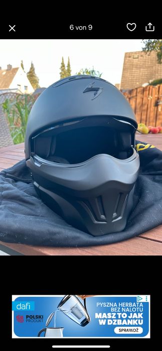 Kask Scorpion EXO-Combat EVO Matt Black