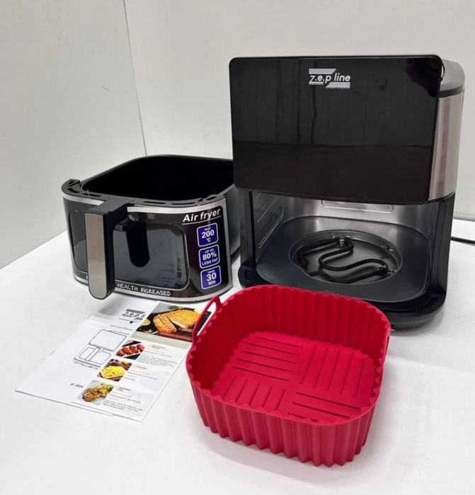 Аерогриль 12 л з двома тенами 4200 Вт Zepline ZP-00236 / аэрогриль