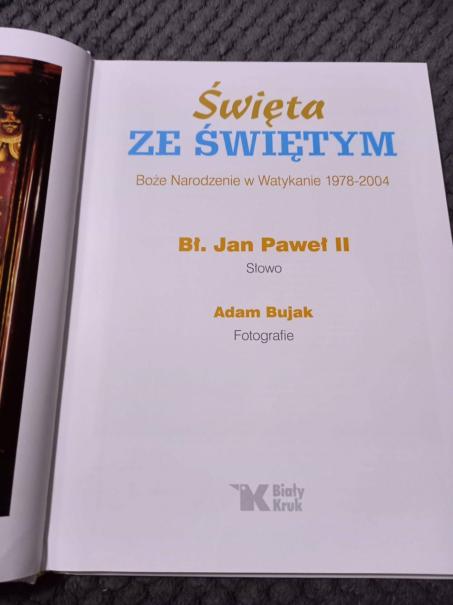 Jan Paweł II Książka Święta ze Świętymi