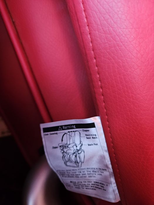 Skórzany Fotel masujący