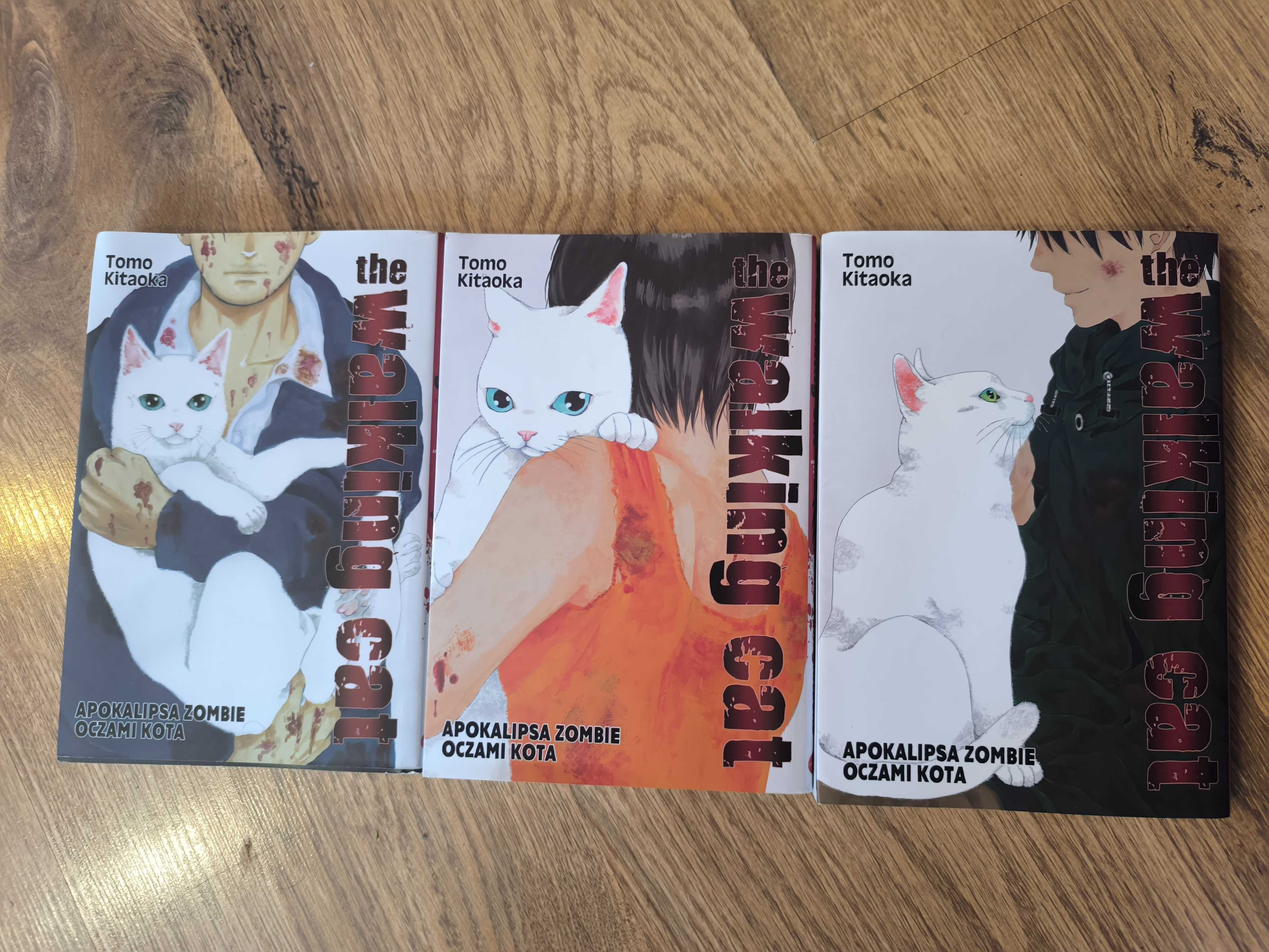 Manga The Walking Cat Apokalipsa Zombie Oczami Kota tomy 1-3