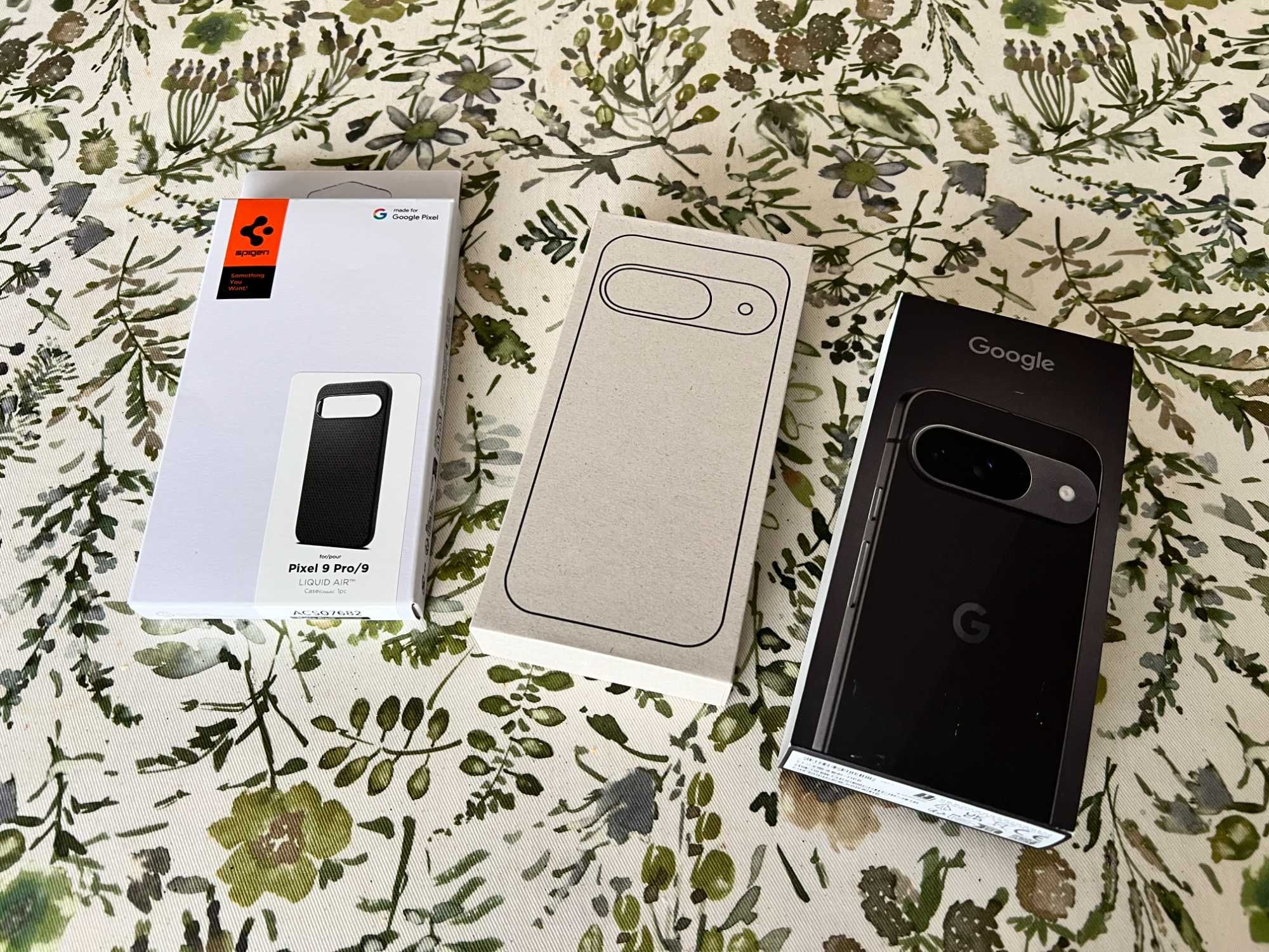 Pixel 9 12/256GB Novo em caixa + capa
